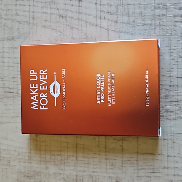 Make Up For Ever 003 Tangerine Artist Color Palette - Picture 2 of 5